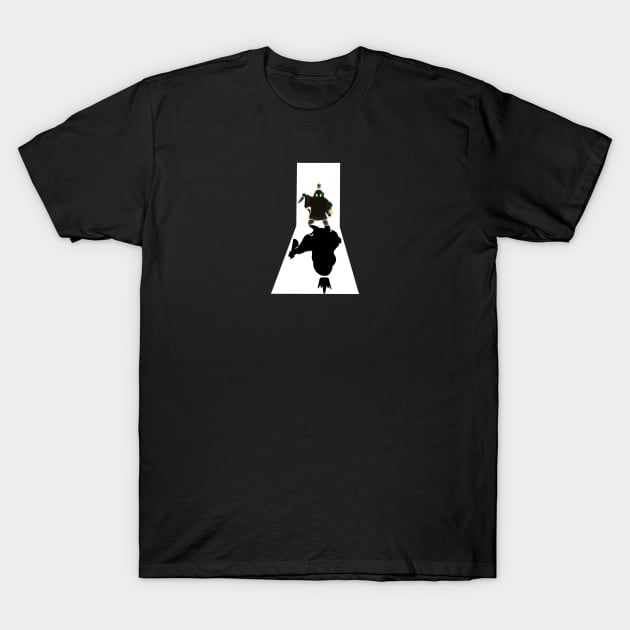 The Dark Can't Save You From Stabby Doom T-Shirt by Indykem